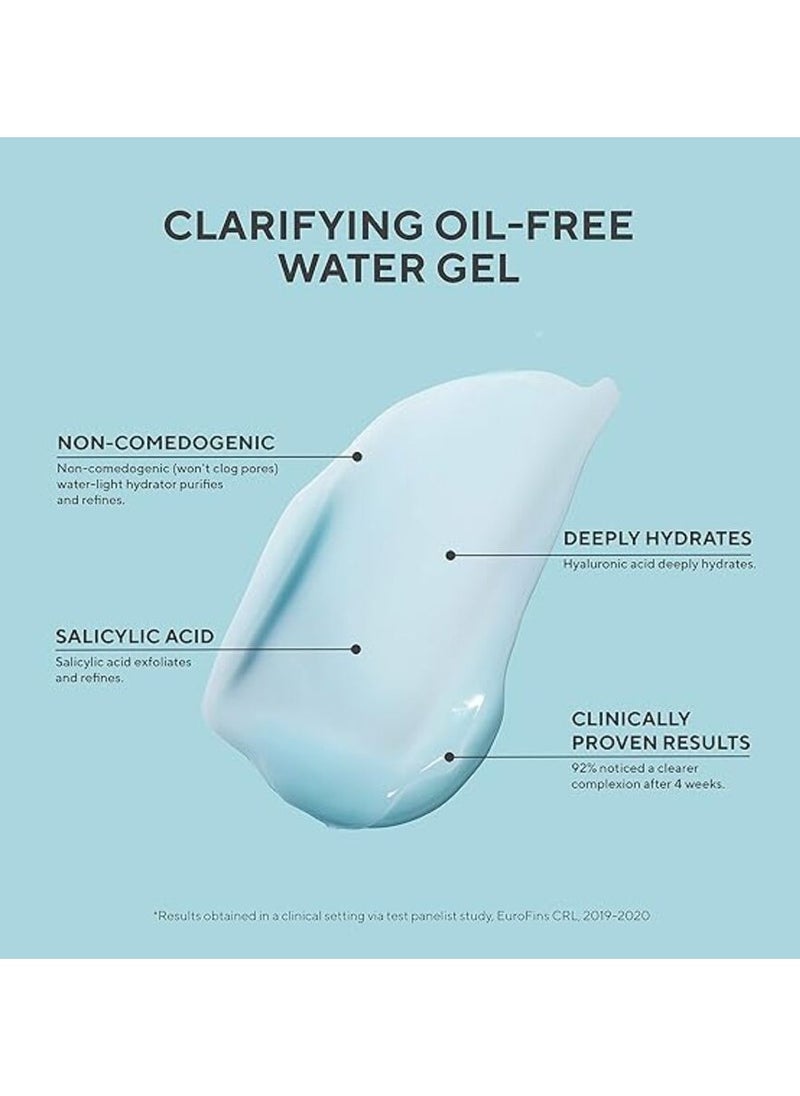 Murad - Clarifying Water Gel Hydrating Face Moisturiser with Non-Greasy Finish 47ml - Image 1