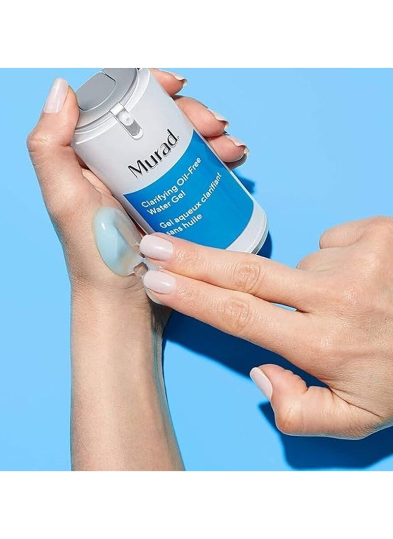 Murad - Clarifying Water Gel Hydrating Face Moisturiser with Non-Greasy Finish 47ml - Image 1