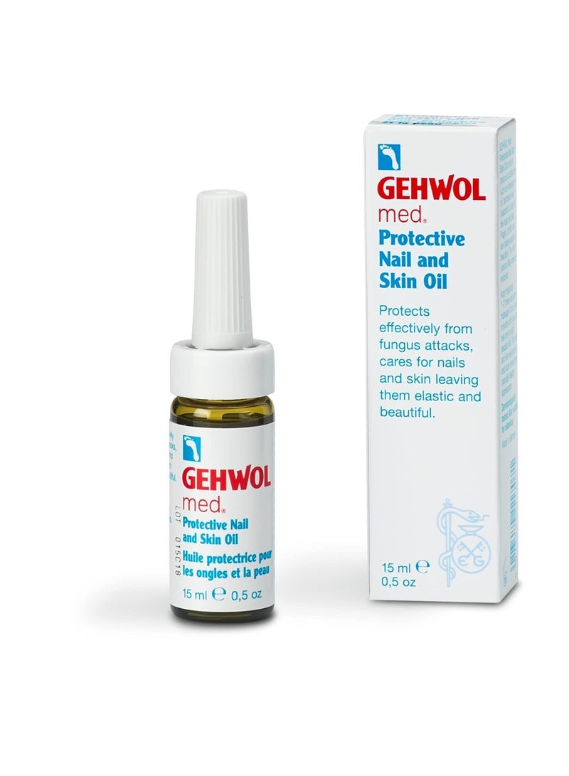 Gehwol زيت حماية الأظافر والبشرة من جيوول للرجال والنساء، 15 مل/0.5 أونصة - Image 1