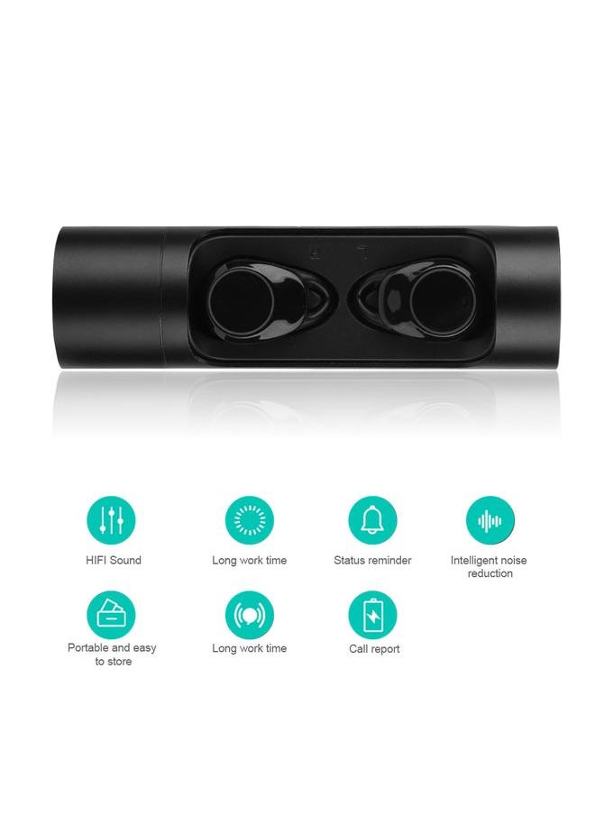 Thoraya X8 TWS Bluetooth 5.0 Wireless Waterproof Earphone Touch Control Earbuds  - Image 4