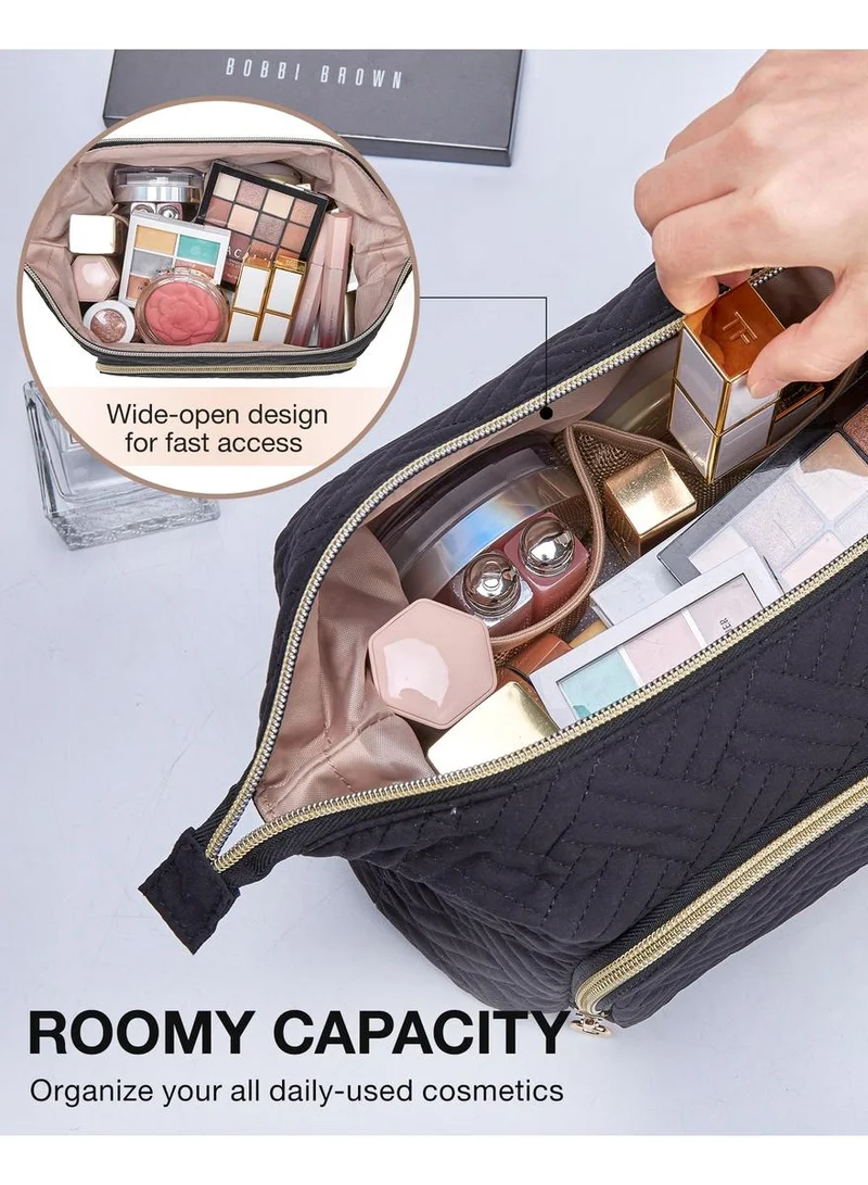 Bagsmart  BAGSMART Elegant Roomy Makeup Bag for Women | Best Price UAE