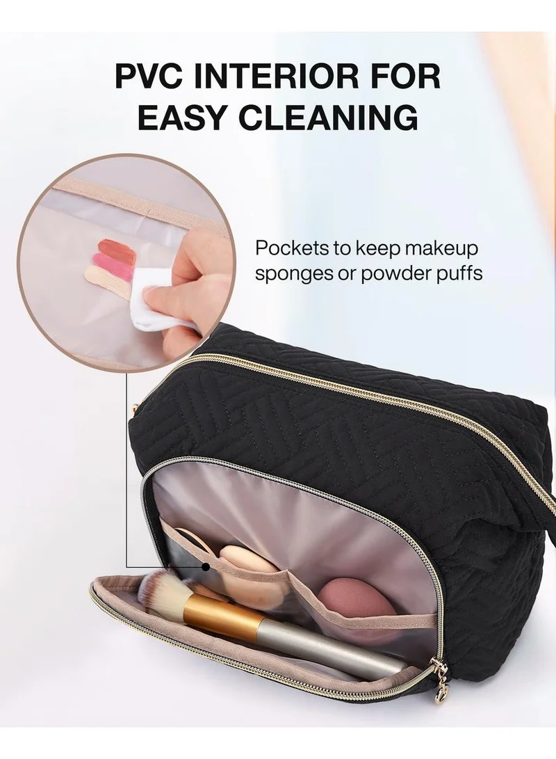 Bagsmart  BAGSMART Elegant Roomy Makeup Bag for Women | Best Price UAE