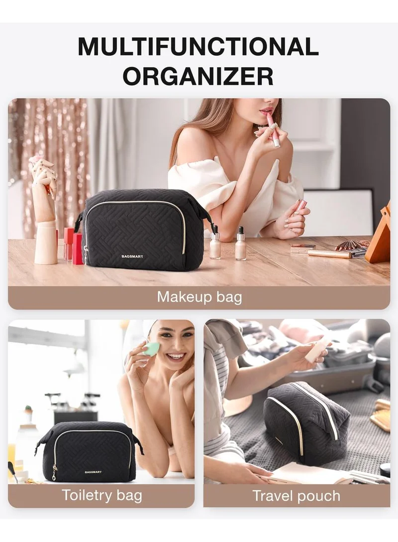 Bagsmart  BAGSMART Elegant Roomy Makeup Bag for Women | Best Price UAE