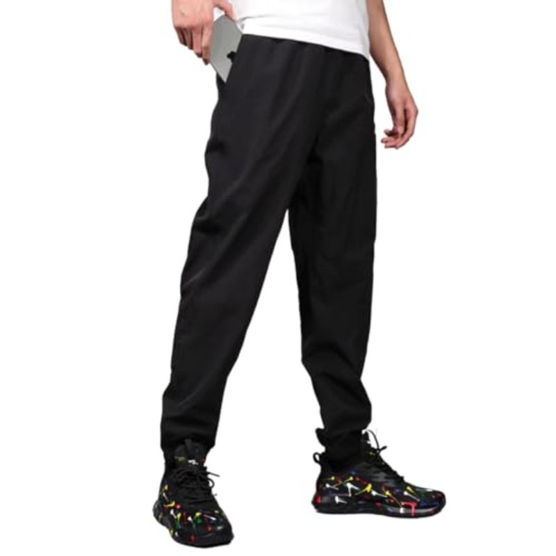 Men's Jogger Sweatpants Quick Dry Running Gym Workout Athletic Track Pants with Pockets - Image 2