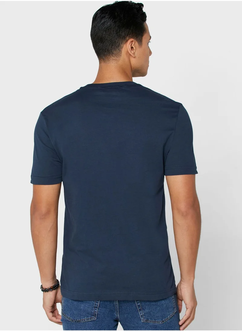 CALVIN KLEIN Logo Crew Neck T-Shirt