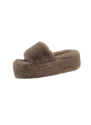2024 Autumn/Winter New Womens Plush Slippers Thick Sole Outer Wear One-Row Home Use Cotton Slippers Export Version khaki - pzsku/ZFFF71463A9AC8F99E5D8Z/45/1746074217/e8233077-3f38-4203-86c5-05fd451808c6