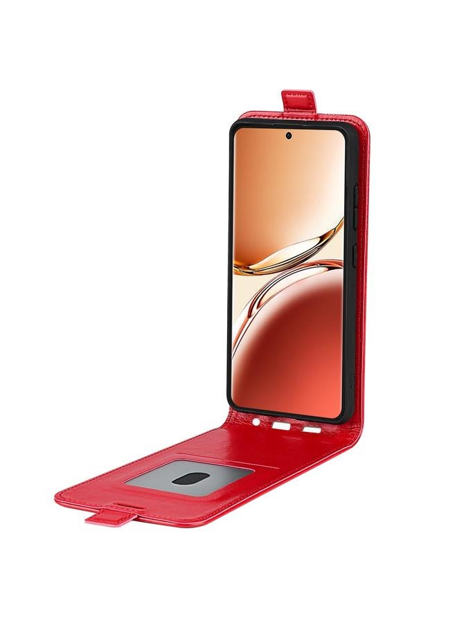 اس-توب جراب لهاتف OPPO A3 Pro 5G R64، جراب هاتف جلدي أحادي الوجه قابل للطي عموديًا - Image 4