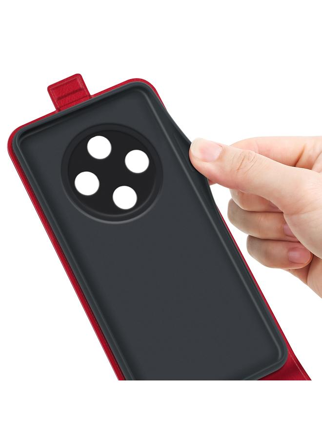 اس-توب جراب لهاتف OPPO A3 Pro 5G R64، جراب هاتف جلدي أحادي الوجه قابل للطي عموديًا - Image 5