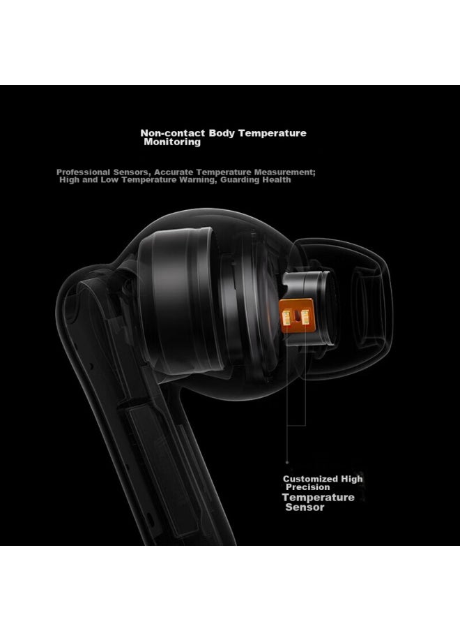 Vivo Tws 3 Pro True Wireless Hi-fi Earphones, Space, Seamless Temperature Monitoring, 49db Dual-core Noise Cancellation, Lossless Sound Quality, Compatible With Apple, Xiaomi, Huawei Phones
