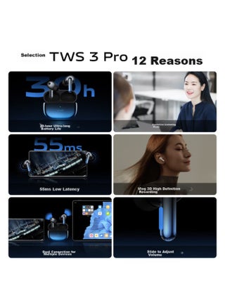 Vivo Tws 3 Pro True Wireless Hi-fi Earphones, Space, Seamless Temperature Monitoring, 49db Dual-core Noise Cancellation, Lossless Sound Quality, Compatible With Apple, Xiaomi, Huawei Phones - pzsku/ZFFF71BFDD0FF11C5E612Z/45/1751012254/e27cc3b0-89d4-4ef9-9953-4e151a68b35f