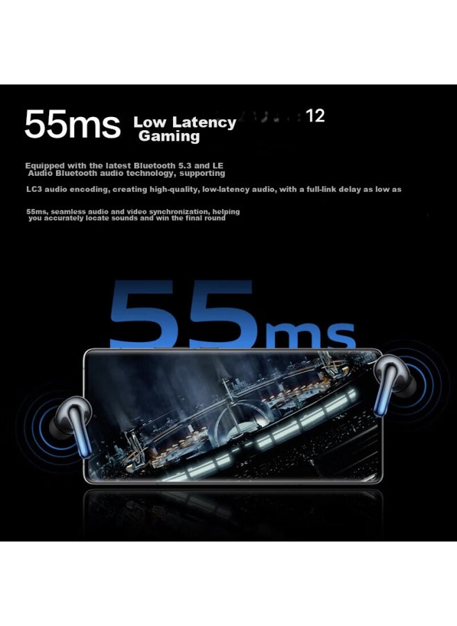 Vivo Tws 3 Pro True Wireless Hi-fi Earphones, Space, Seamless Temperature Monitoring, 49db Dual-core Noise Cancellation, Lossless Sound Quality, Compatible With Apple, Xiaomi, Huawei Phones