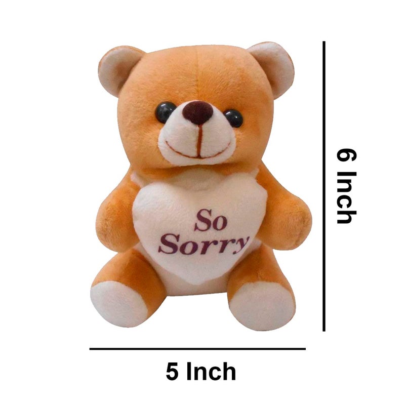 Saugat Traders Sorry Gift Combo - Sorry Scroll Card With Soft Teddy Bear-Apology Gifts-Sorry Gift For Friend - Image 5