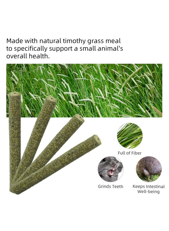 Niteangel 20pcs Natural Timothy Hay Sticks, Timothy Molar Rod for Rabbits, Chinchilla, Guinea Pigs and Other Small Animals. - Image 5