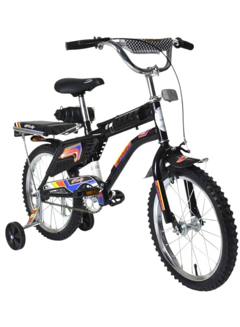 Rambo Freestyle Kids Bike with 2 Seats, 16-Inch Size Rambo Bicycle indonesian Design with Adjustable Seat, Children Bicycle with Air Filled Wheels, Hand and Rear Brakes, For Ages 6+ - Image 1