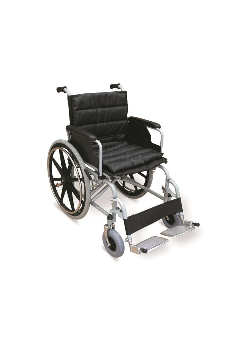 JIANLIAN Wheelchair With Brace & Wide Seat In 22” Jl951B-56  - Image 1