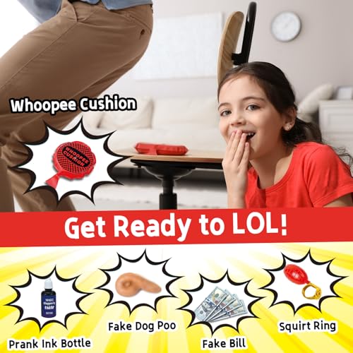 wookidel Prank Stuff - 35 Pranks for Kids & Adults, April Fools, Halloween, Christmas & Birthdays - Image 3