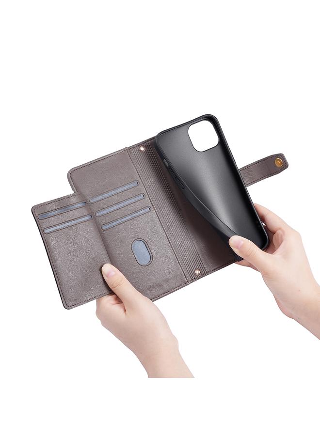 اس-توب جراب هاتف Infinix Hot 20i من الجلد بتصميم خروف مع سحاب وحقيبة كروس بودي - Image 5