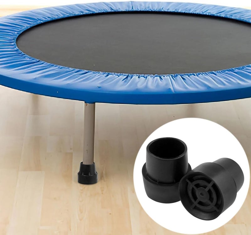Dsjnf Rubber Trampolines Pole Sleeve Avoiding Shaking Trampoline Tube Reducing Noise and Friction Trampoline Replaces Rubber Cap Tube Sleeve Accessories Black 6PCS - Image 4