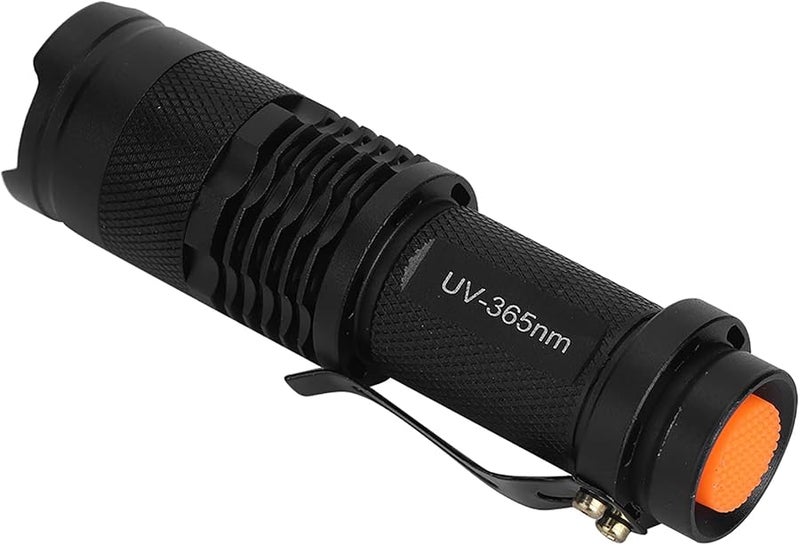 Rechargeable 365NM Blacklight Flashlight For Fluorescent Inspection And Outdoor Use - Image 1