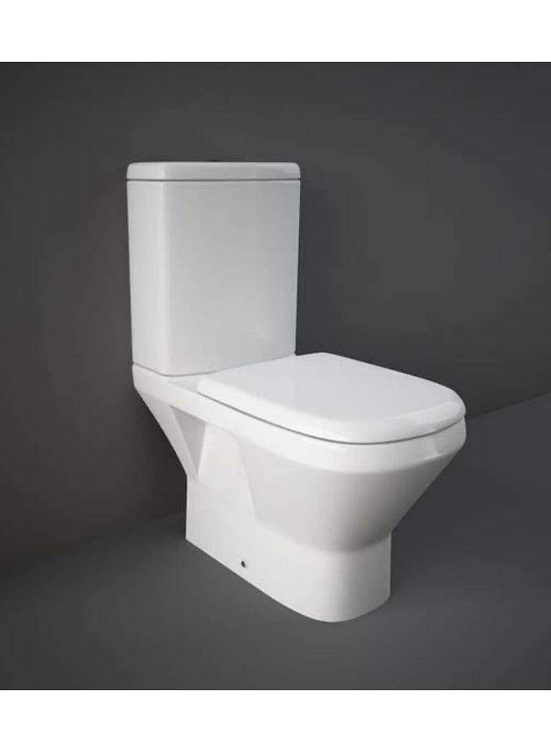 جالا غطاء مقعد المرحاض من جالا، مقاعد مراحيض سهلة الفك والتركيب، مقاعد مراحيض متينة مضادة للبكتيريا مع مفصلات قابلة للتعديل من الفولاذ المقاوم للصدأ، غطاء مقعد مرحاض أبيض على شكل حرف D/U - Image 2