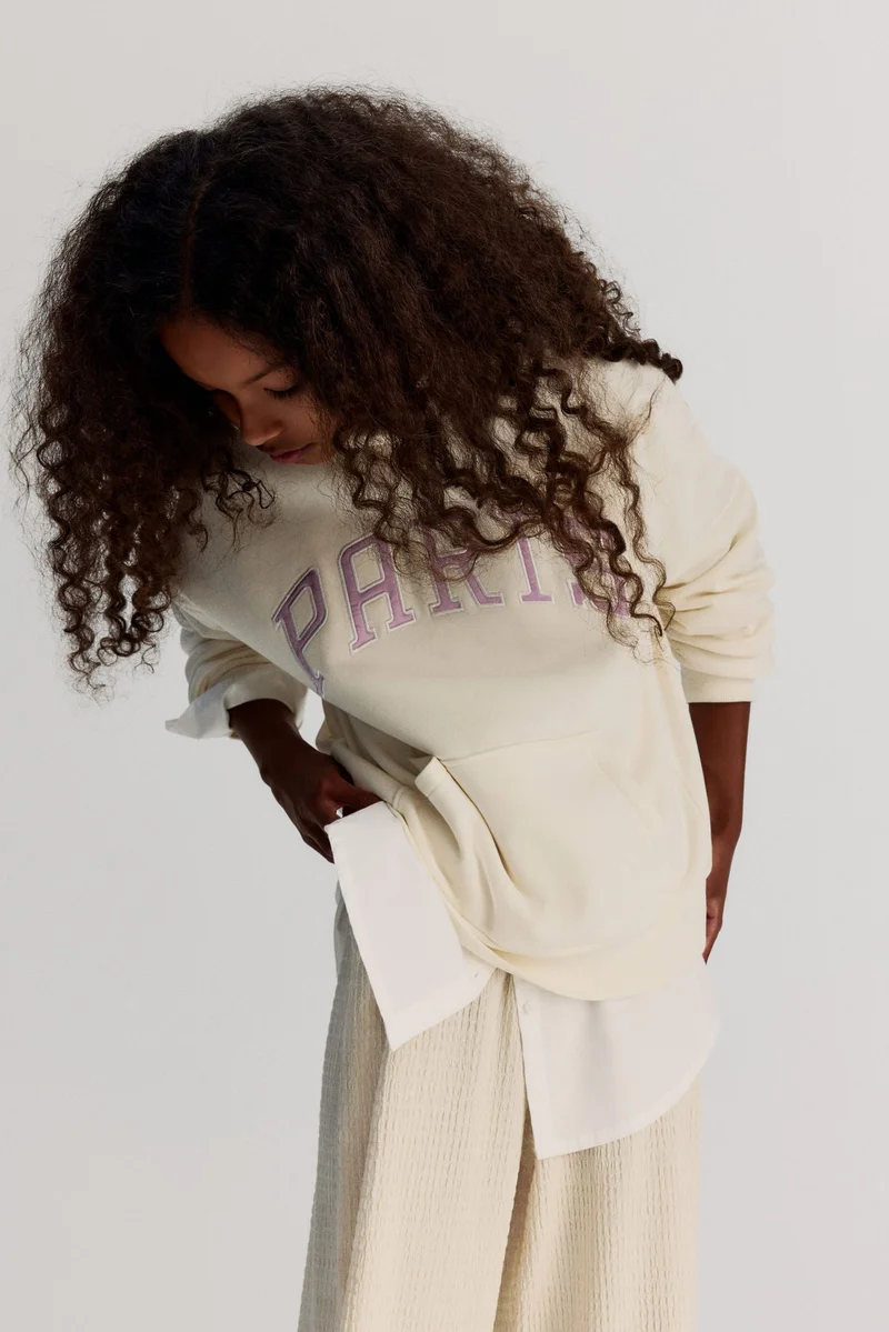 H&M Motif-detail hoodie