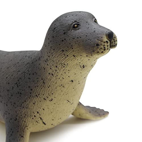 SmilerSmile Simulated Ocean Big Animal, One pc 15Inch Soft Filled Rubber Sea Educational Toys (sea Dogs) - Image 4