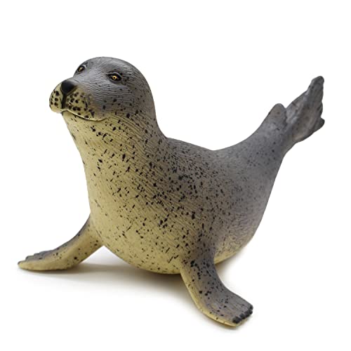 SmilerSmile Simulated Ocean Big Animal, One pc 15Inch Soft Filled Rubber Sea Educational Toys (sea Dogs) - Image 3