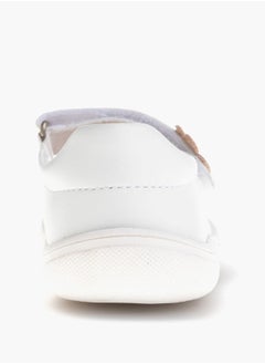 Pablosky Girls' Floral Applique Mary Jane Shoes with Hook and Loop Closure  - Image 3