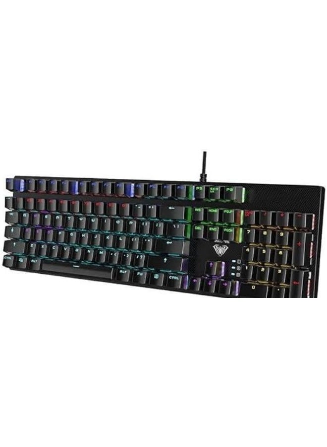 Mechanical Gaming Keyboard - High-Performance & Responsive Keys - Durable Design for PC Gaming and Daily Use - Image 1