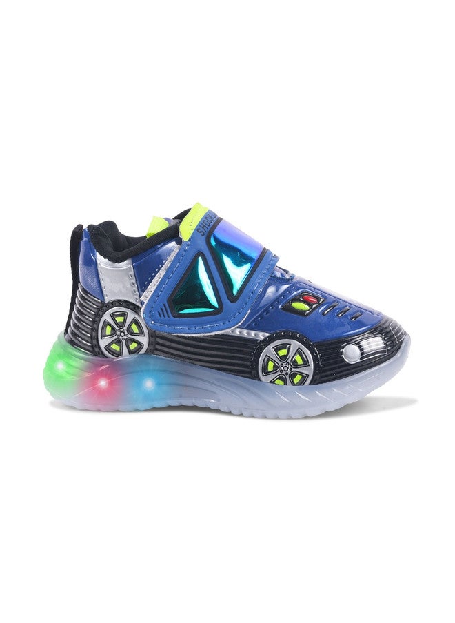 KATS Unisex Kids LED Sneakers with Velcro Closure - Image 3