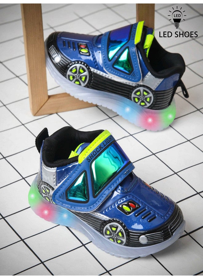 KATS Unisex Kids LED Sneakers with Velcro Closure - Image 5