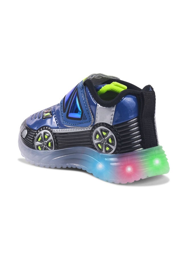 KATS Unisex Kids LED Sneakers with Velcro Closure - Image 4