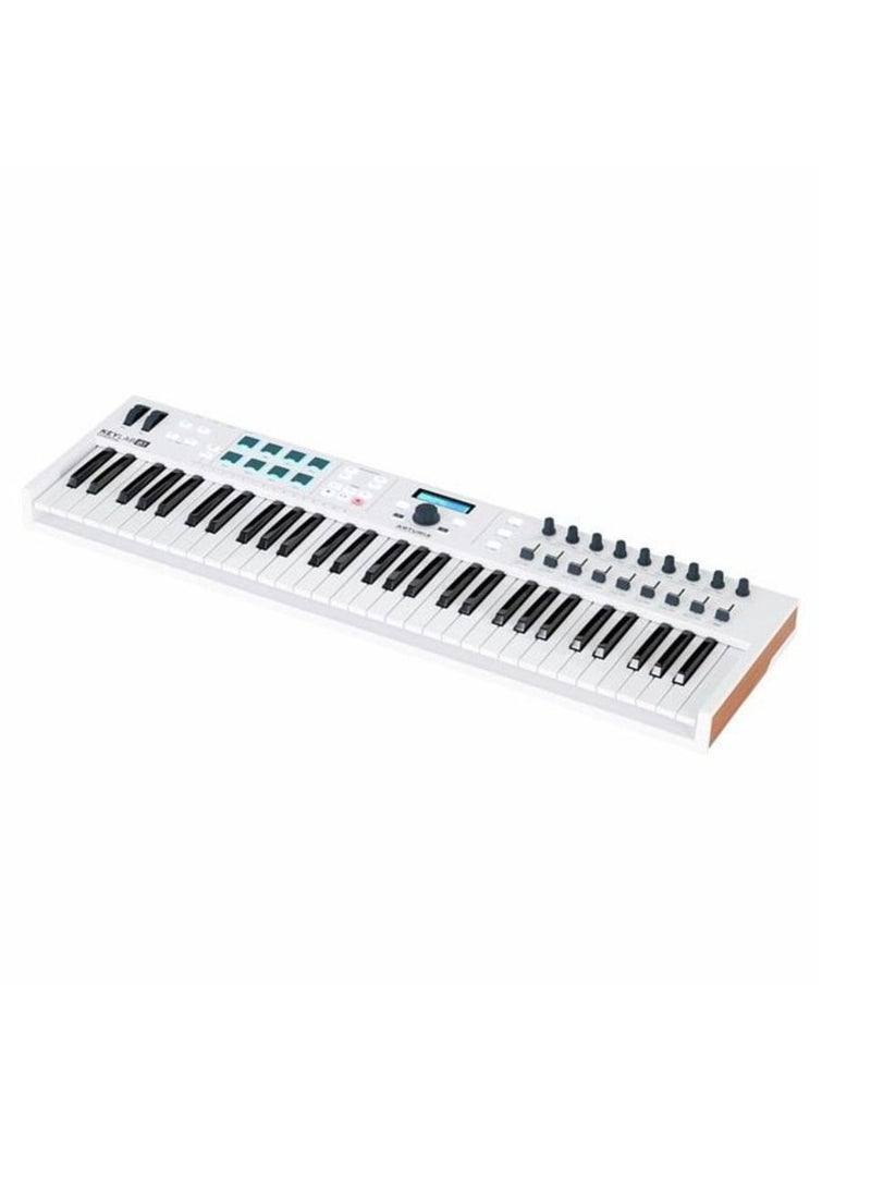 Arturia - Arturia KeyLab Essential mk3 61-key Keyboard Controller - White - Image 1