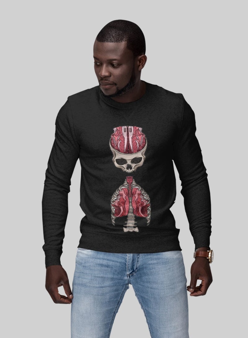 MERCH Sneaker Head Men's Cotton Sweatshirt - Elevate Your Sneaker Obsession  - Image 1