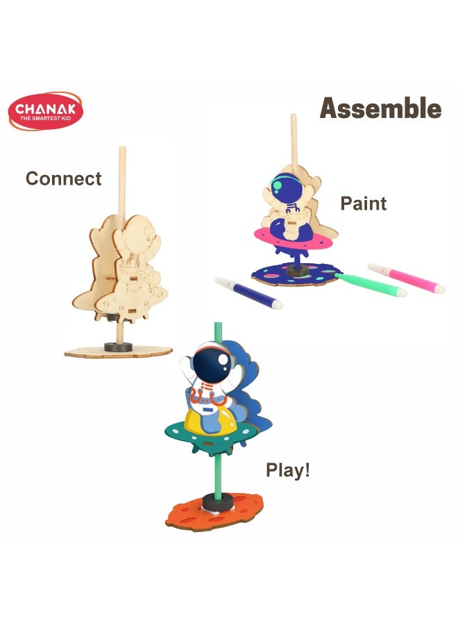 Chanak 4 In 1 Steam Magnet Exploration Kit Diy Science Toy Teaching Kids Magnetic Force, Energy & Motion Through Fun Experiments. Perfect Stem Learning Kit For Boys & Girls - Image 3