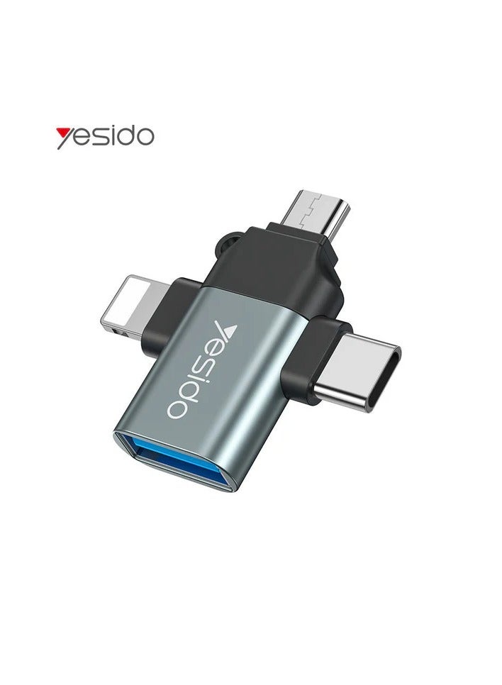 Yesido 3 In 1 OTG USB 2.0 Supper Fast Data Transmission GS15 - Image 1