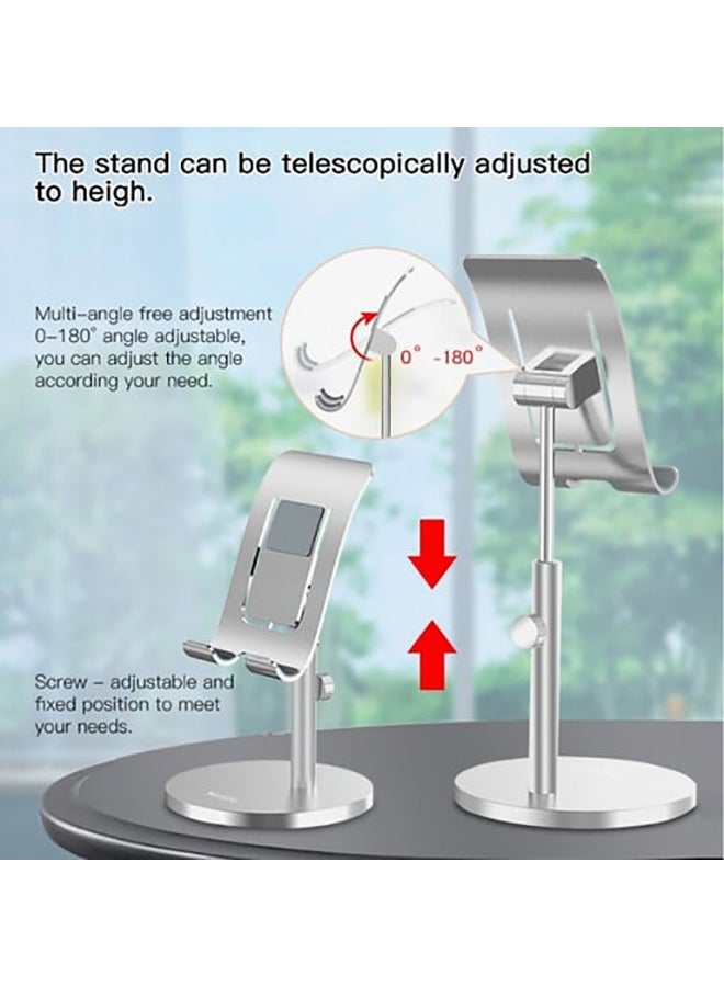 Adjustable Desktop Holder Silver - Image 3