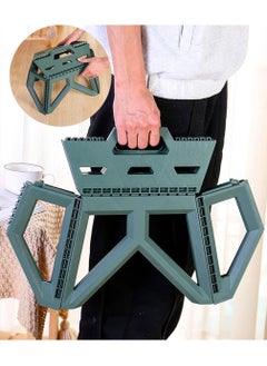 ALMUFARREJ Multifunctional lightweight folding plastic table and chair set suitable for camping, picnics, friends dinner.  - Image 4
