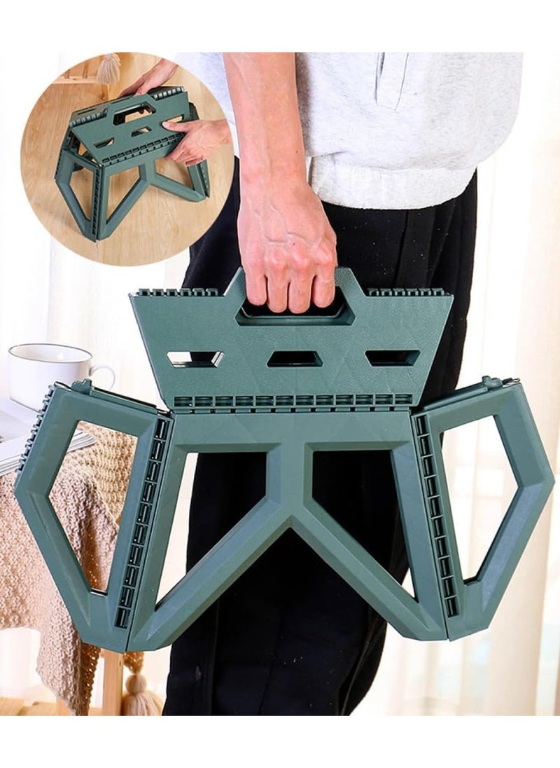 ALMUFARREJ - Multifunctional lightweight folding plastic table and chair set suitable for camping, picnics, friends dinner. - Image 1