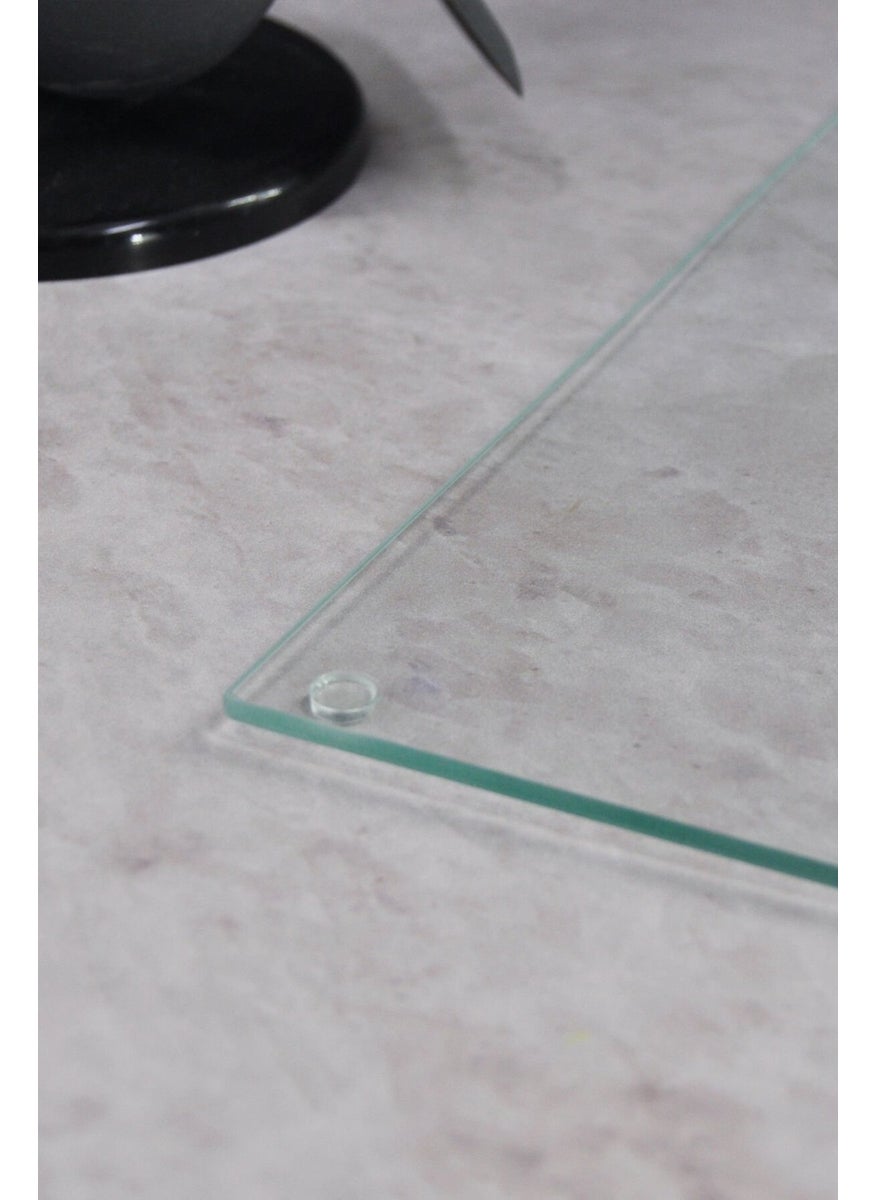 Saban Transparent Glass Cutting Board - Cutting Table 30 x 40 cm.  - Image 2