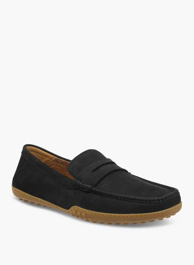دوتشيني Men Slip-On Leather Loafers