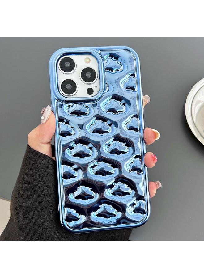 S-TOP Case For iPhone 13 Pro Max Cloud Texture Electroplated TPU Phone Case - Image 1