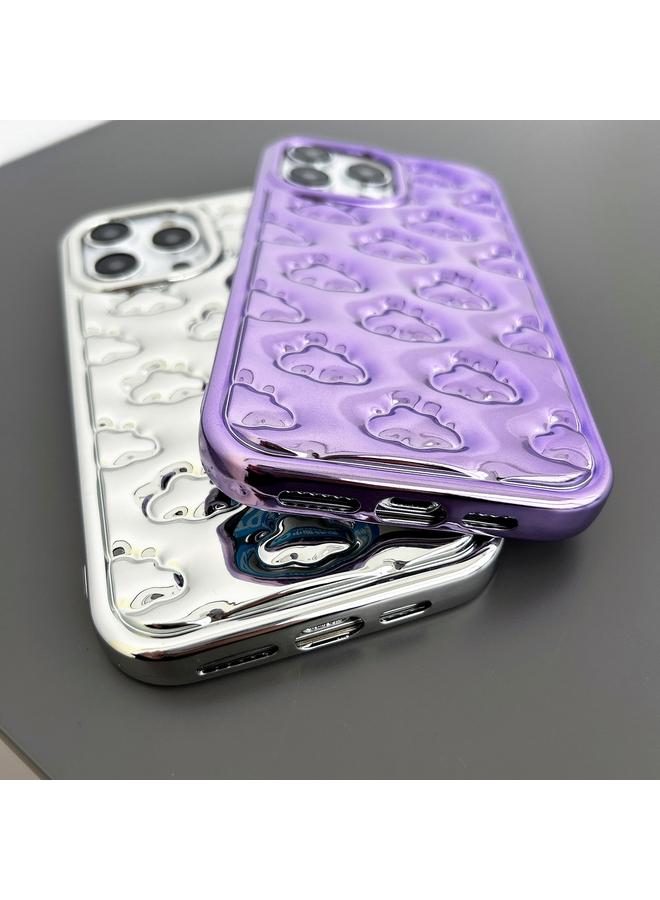 S-TOP Case For iPhone 13 Pro Max Cloud Texture Electroplated TPU Phone Case - Image 3