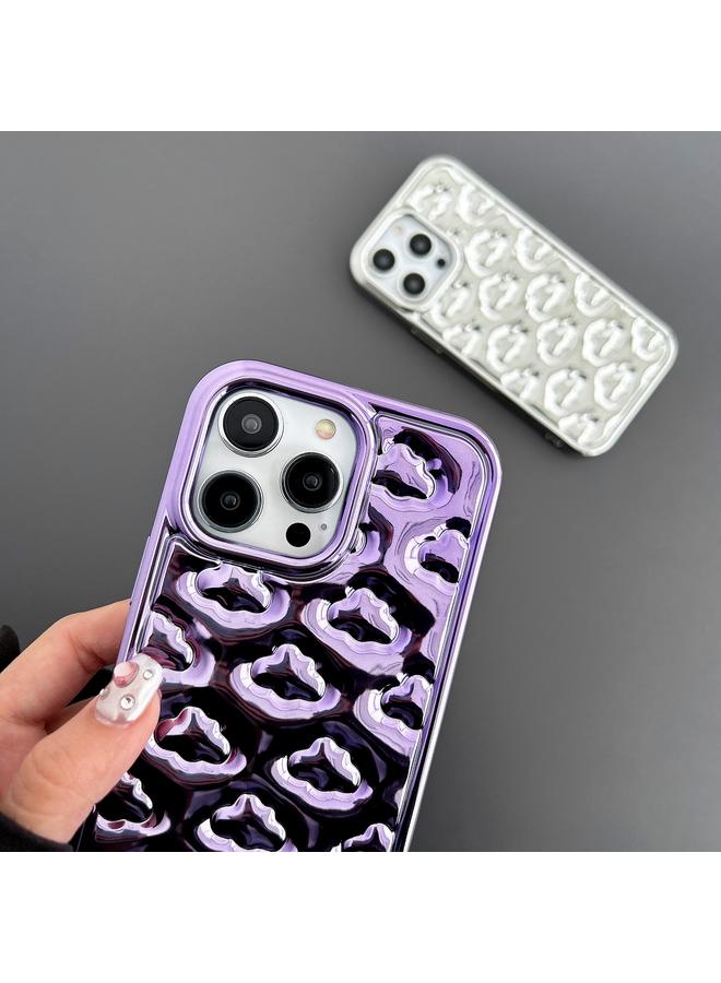 S-TOP Case For iPhone 13 Pro Max Cloud Texture Electroplated TPU Phone Case - Image 4