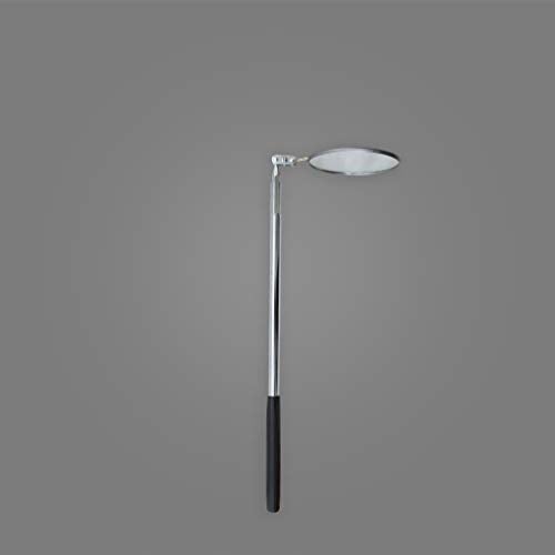 Ullman مرآة تفتيش تلسكوبية دائرية من أولمان ديفايسز S-2L مع مقبض طويل إضافي، بقطر 3-1/4 بوصة - Image 4