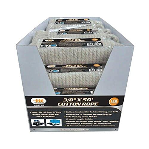 IIT 48710 3/8" x 50' Cotton Rope - Image 5