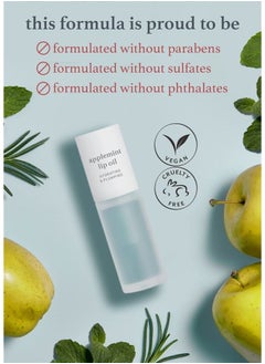 NOONI Nooni Korean Lip Oil - Applemint | Lip Stain, Gift, Moisturizing, Glowing, Revitalizing, and Tinting for Dry Lips with Mint Extract, 0.12 Fl Oz  - Image 3