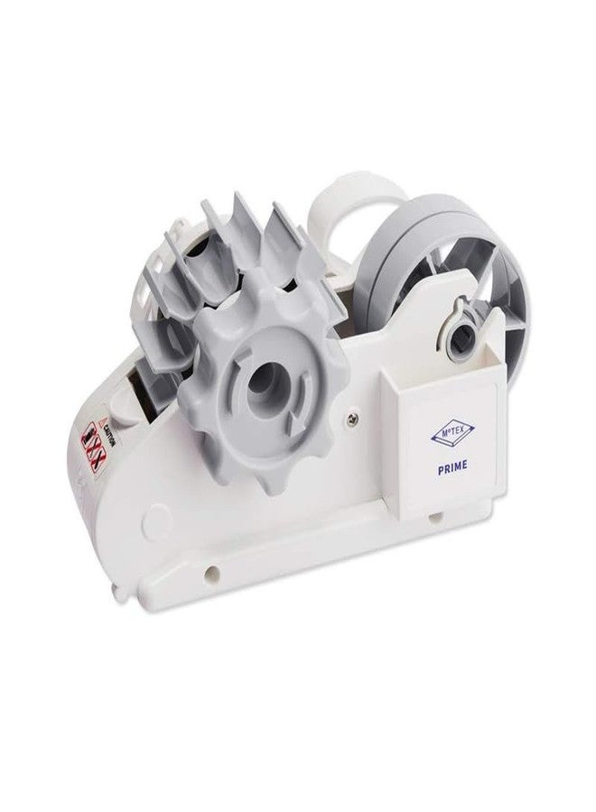 موتيكس موزع وقاطع شريط لاصق Motex MTX-03 Prime - تصميم أبيض متين، مثالي لتغليف الهدايا والأعمال الفنية والحرفية وغيرها في المنزل والمدرسة والمكتب والمتاجر. - صنع في كوريا - Image 1
