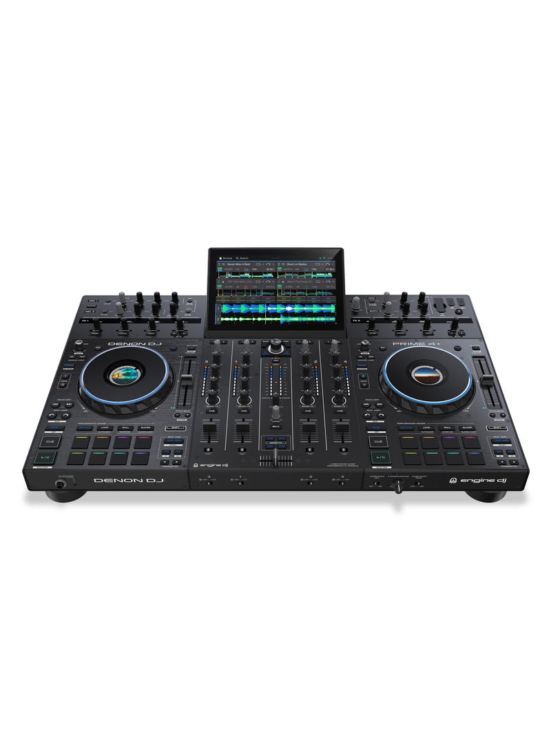 DENON DJ PRIME 4+ 4-Deck Standalone DJ System - Image 2