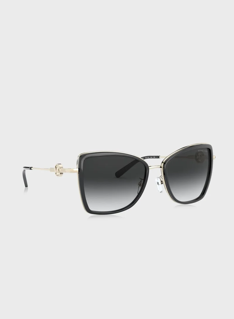 Michael Kors 0MK1067B Square Sunglasses